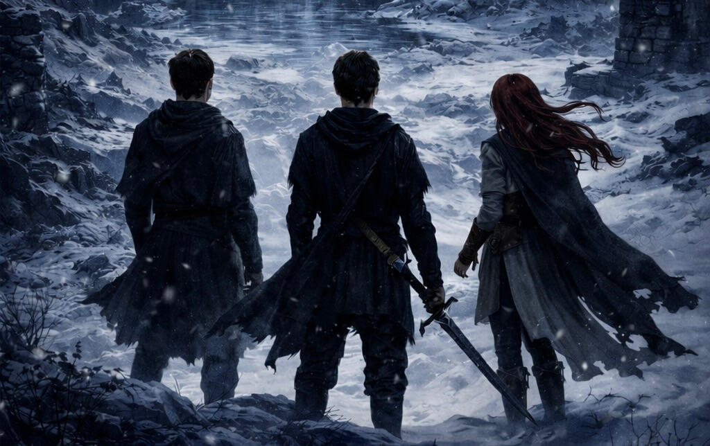 Darius, Evan, and Anya